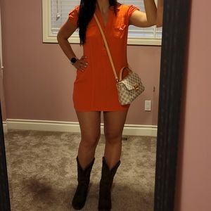 🌿2 for $40 / Guess orange sun dress